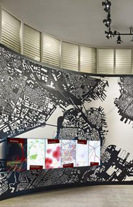 壁掛式數字沙盤